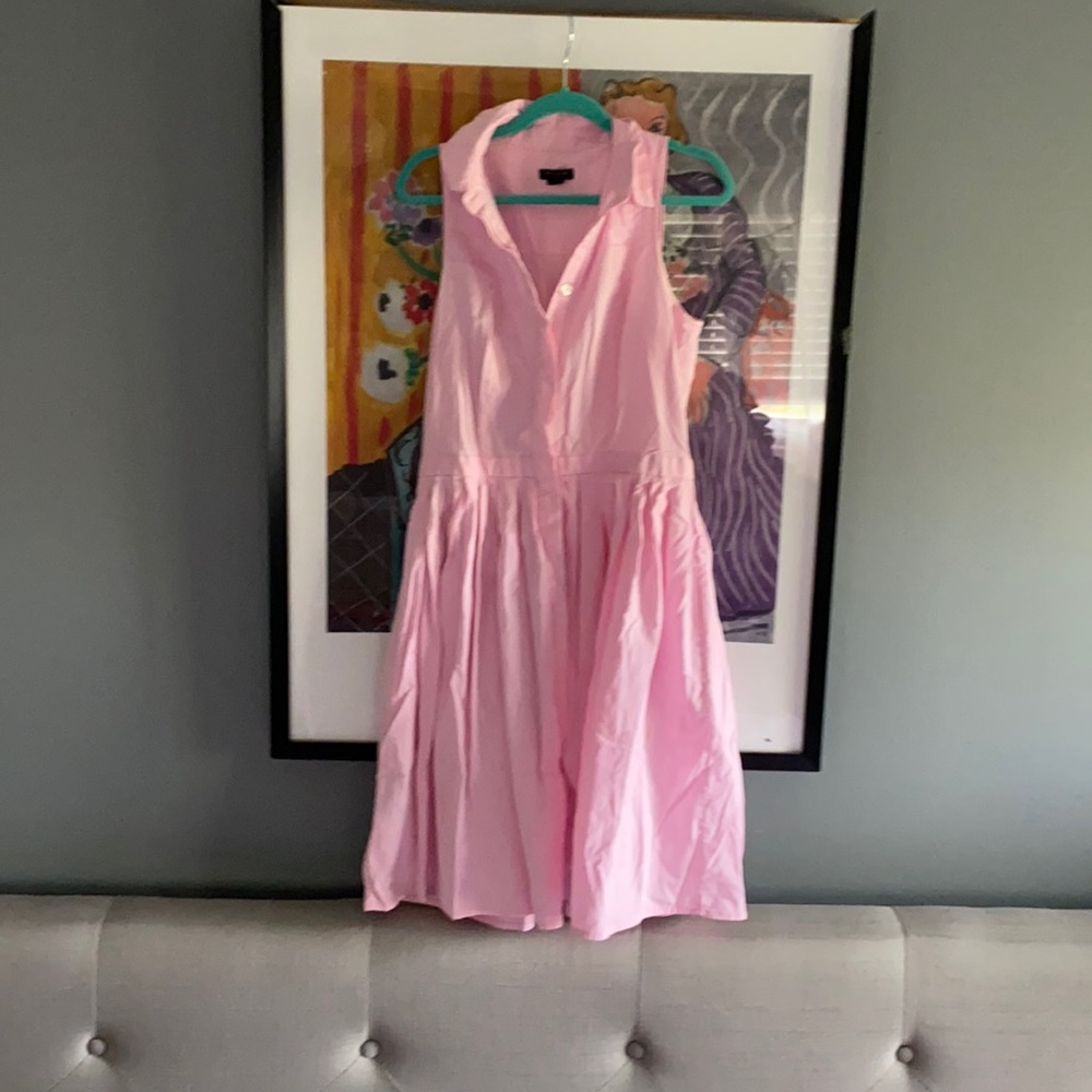 100% cotton Ann Taylor shirtdress